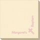 Corner Text with Inspirational Cross Linen Like Napkins Image 1 of 4